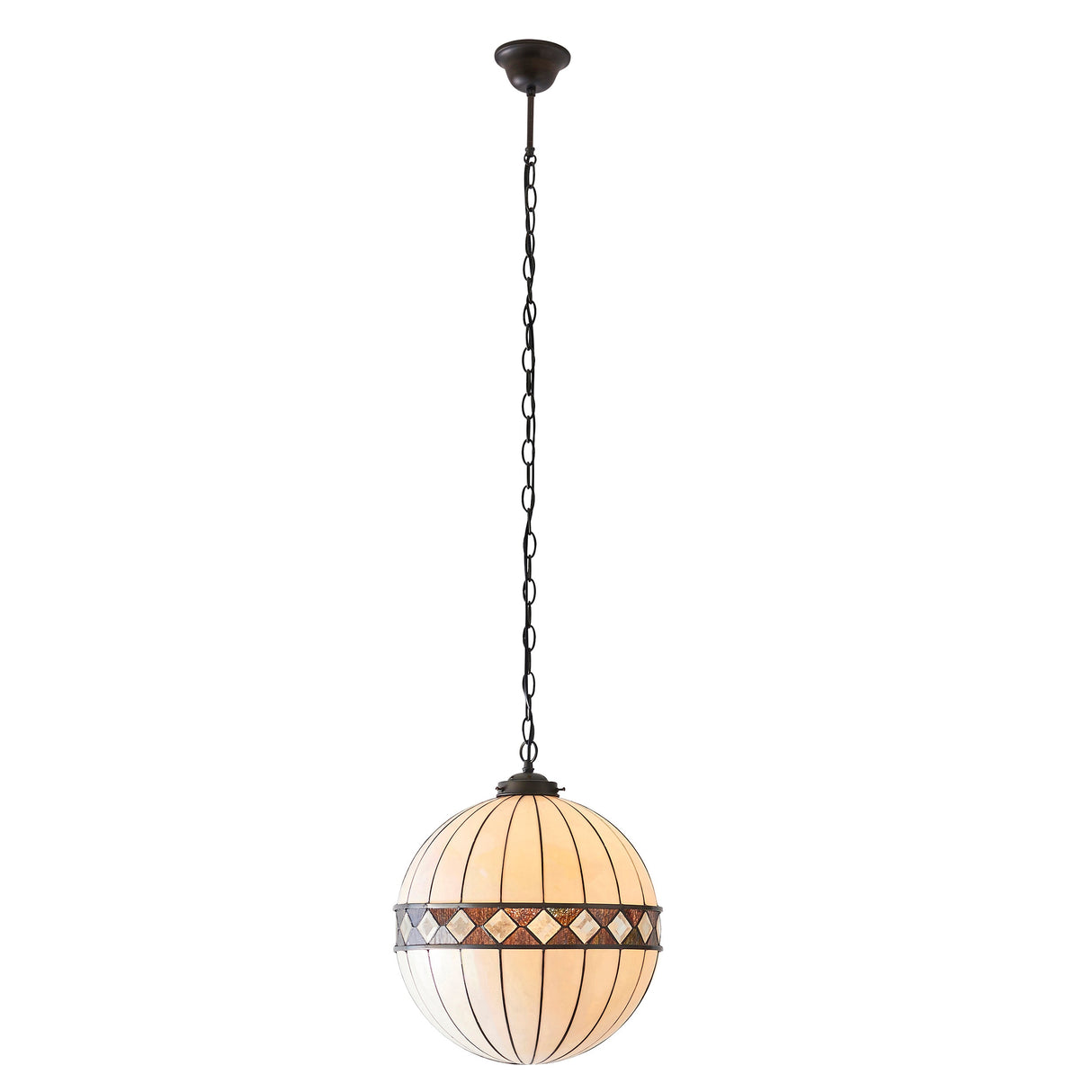 Tiffany Fargo Medium Globe Pendant –  from Amos Lighting + Home