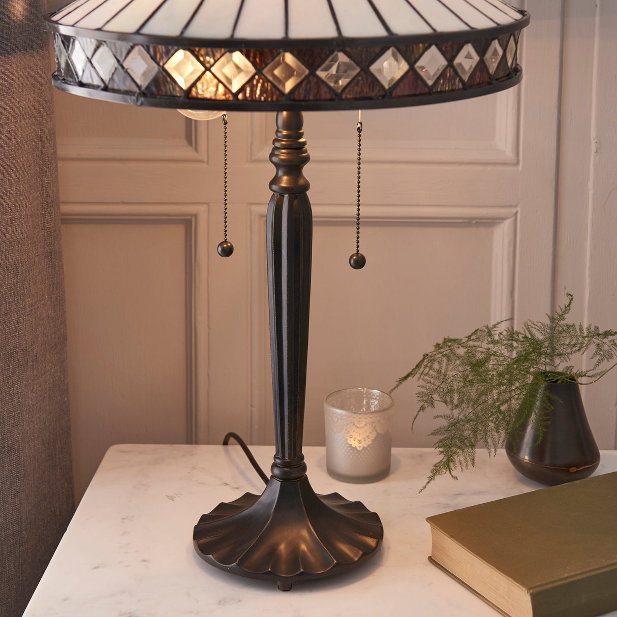 Tiffany Fargo Medium Table Lamp –  from Amos Lighting + Home