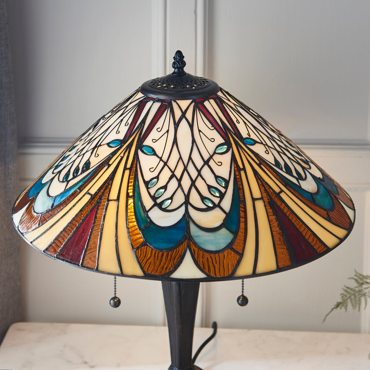 Tiffany Hector Table Lamp –  from Amos Lighting + Home