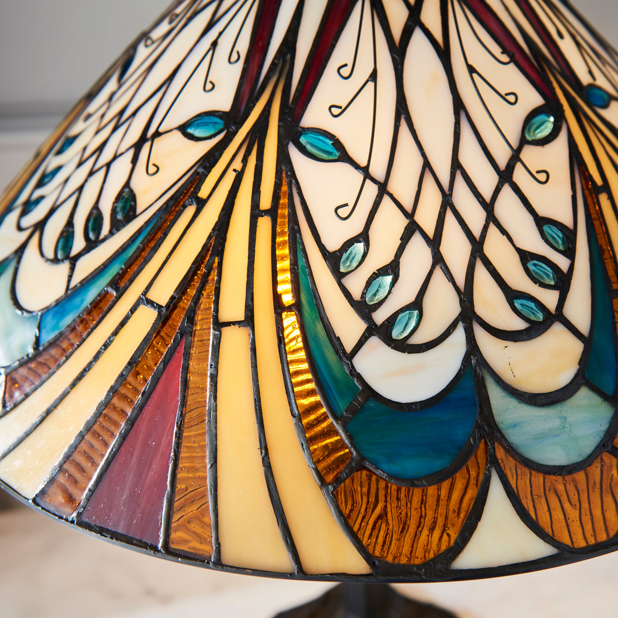 Tiffany Hector Table Lamp –  from Amos Lighting + Home