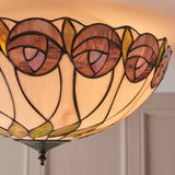 Tiffany Hutchinson Flush Ceiling Light –  from Amos Lighting + Home