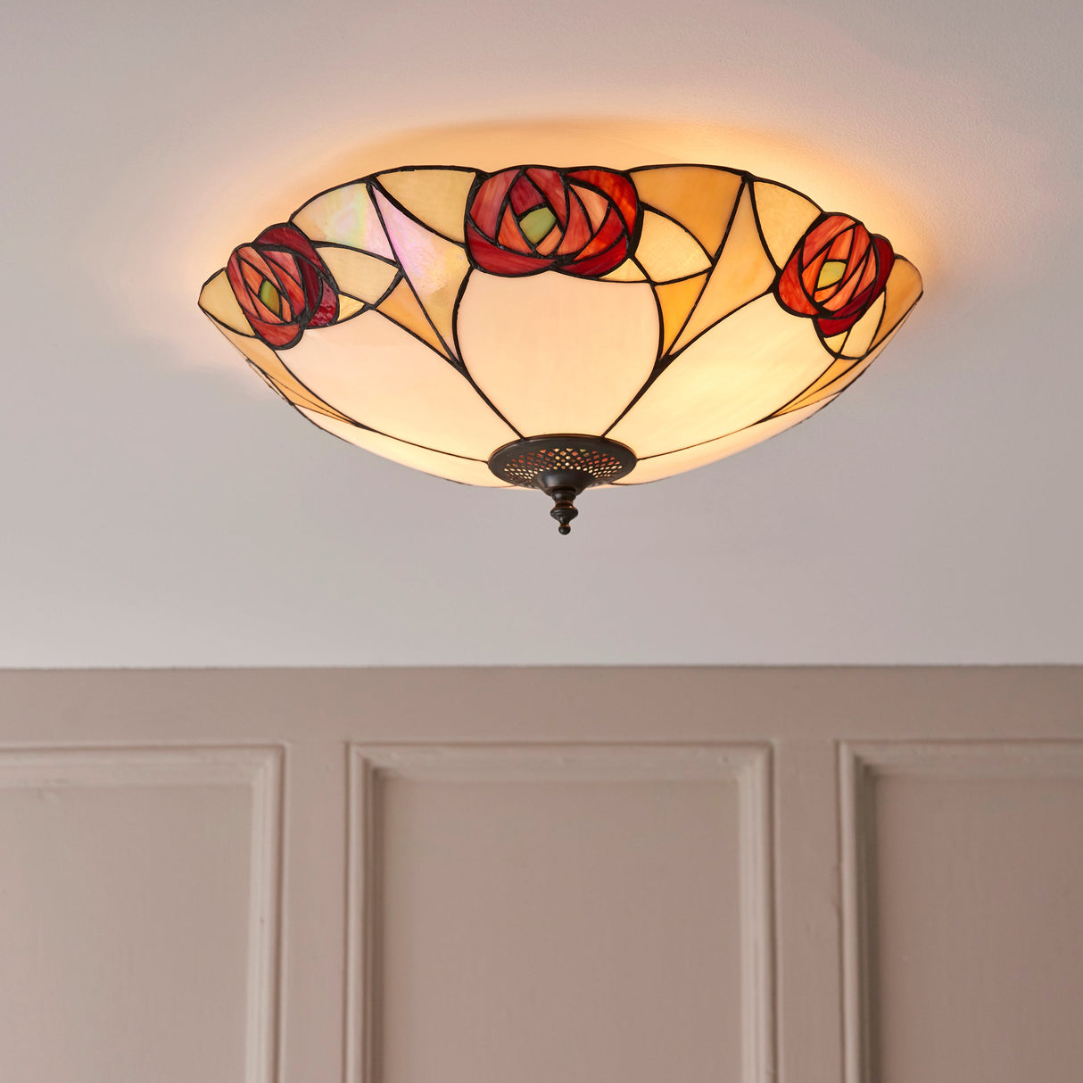 Tiffany Ingram Flush Ceiling Light –  from Amos Lighting + Home