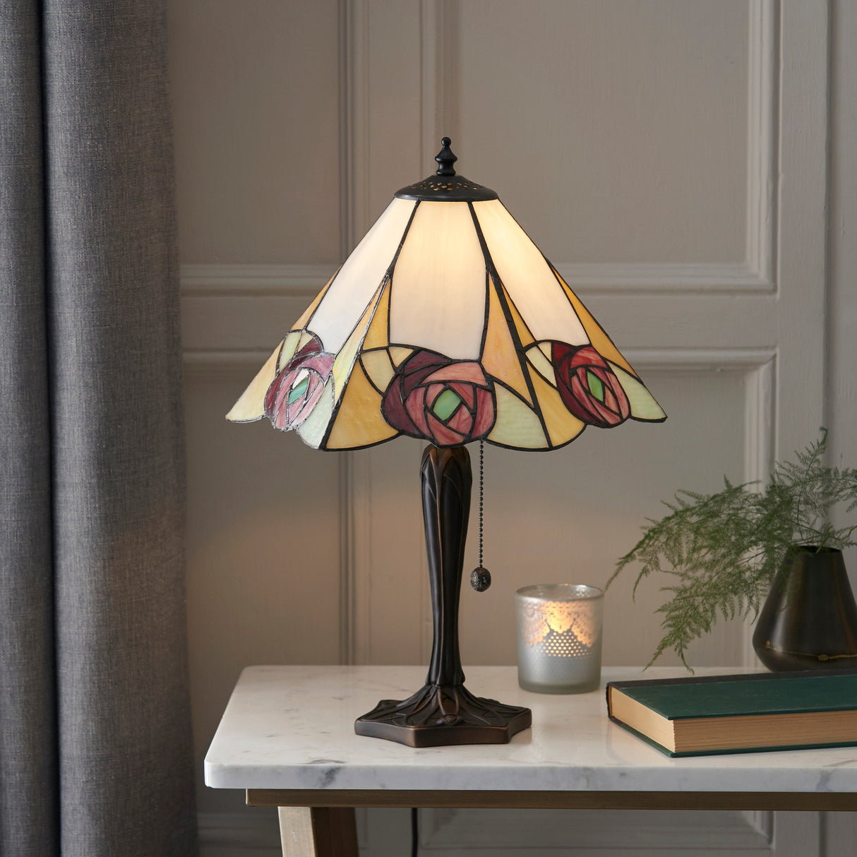 Tiffany Ingram Medium Table Lamp –  from Amos Lighting + Home