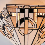 Tiffany Metropolitan Medium Flush Ceiling Light –  from Amos Lighting + Home