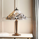 Tiffany Metropolitan Table Lamp Brass –  from Amos Lighting + Home