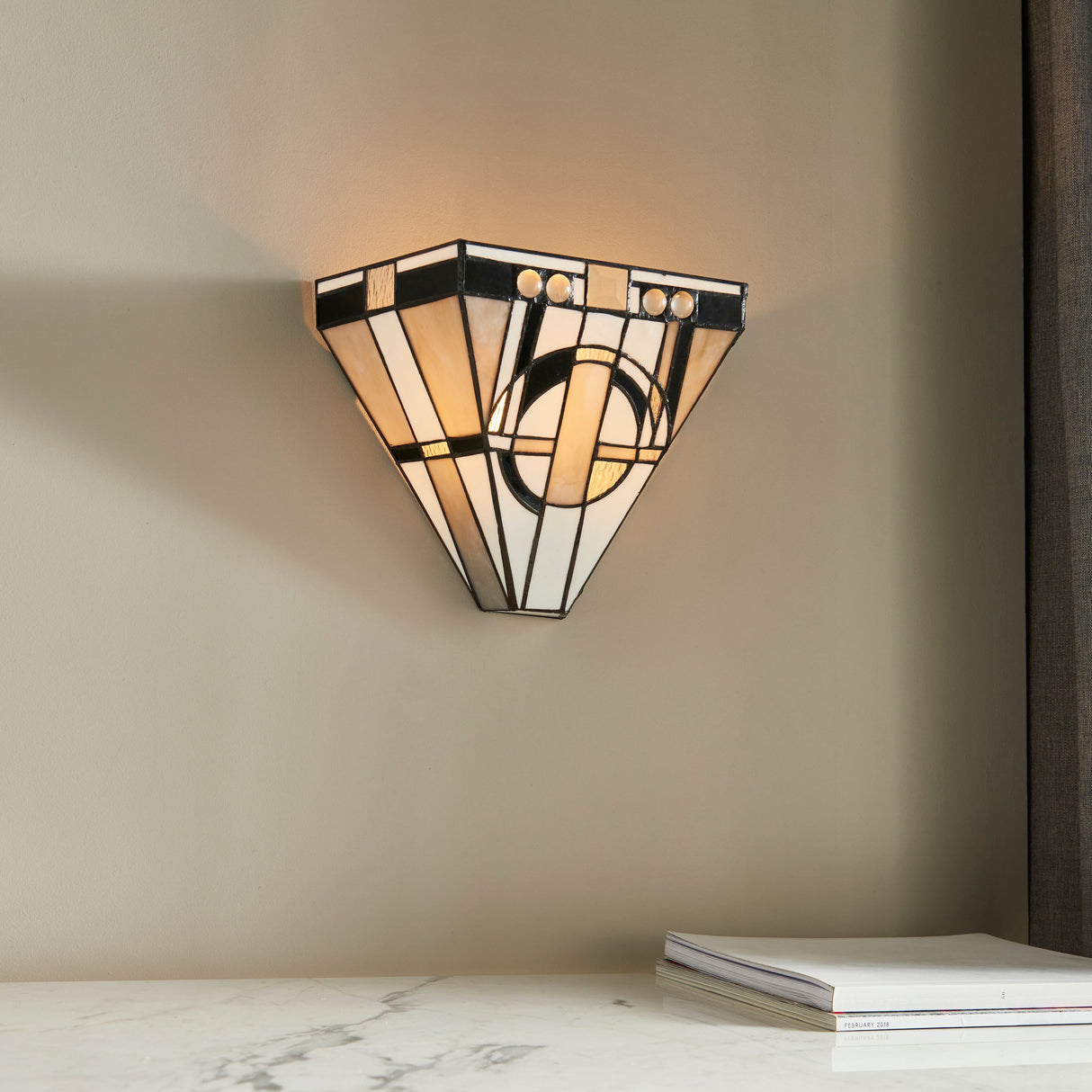 Tiffany Metropolitan Wall Light –  from Amos Lighting + Home