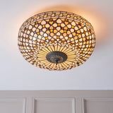 Tiffany Mille Feux Flush Ceiling Light –  from Amos Lighting + Home