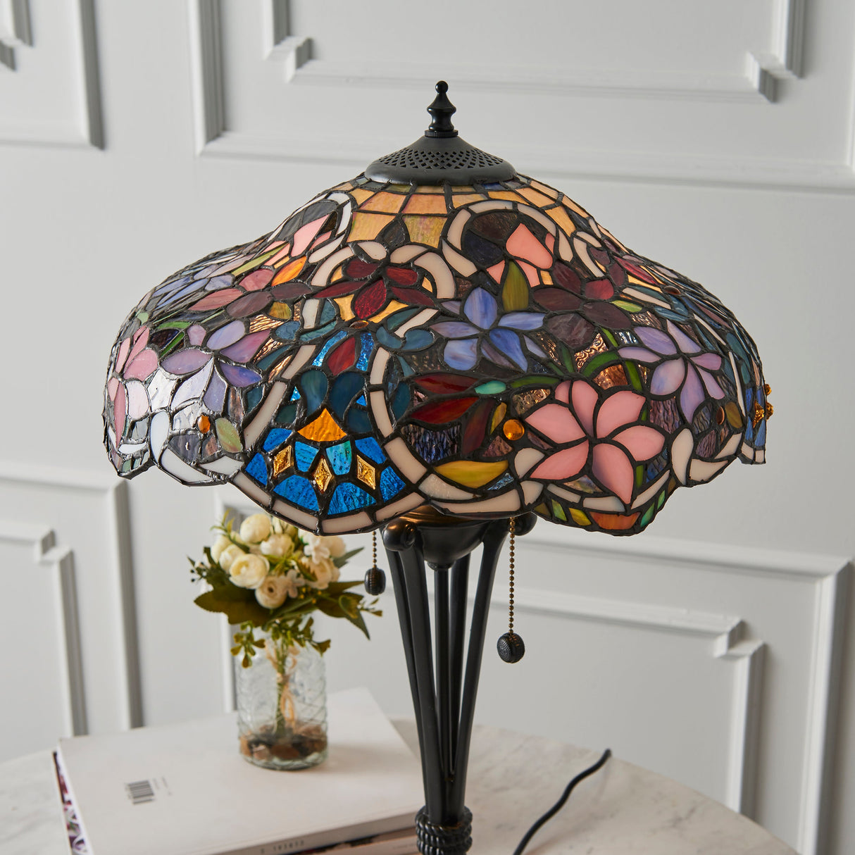 Tiffany Sullivan Medium Table Lamp –  from Amos Lighting + Home