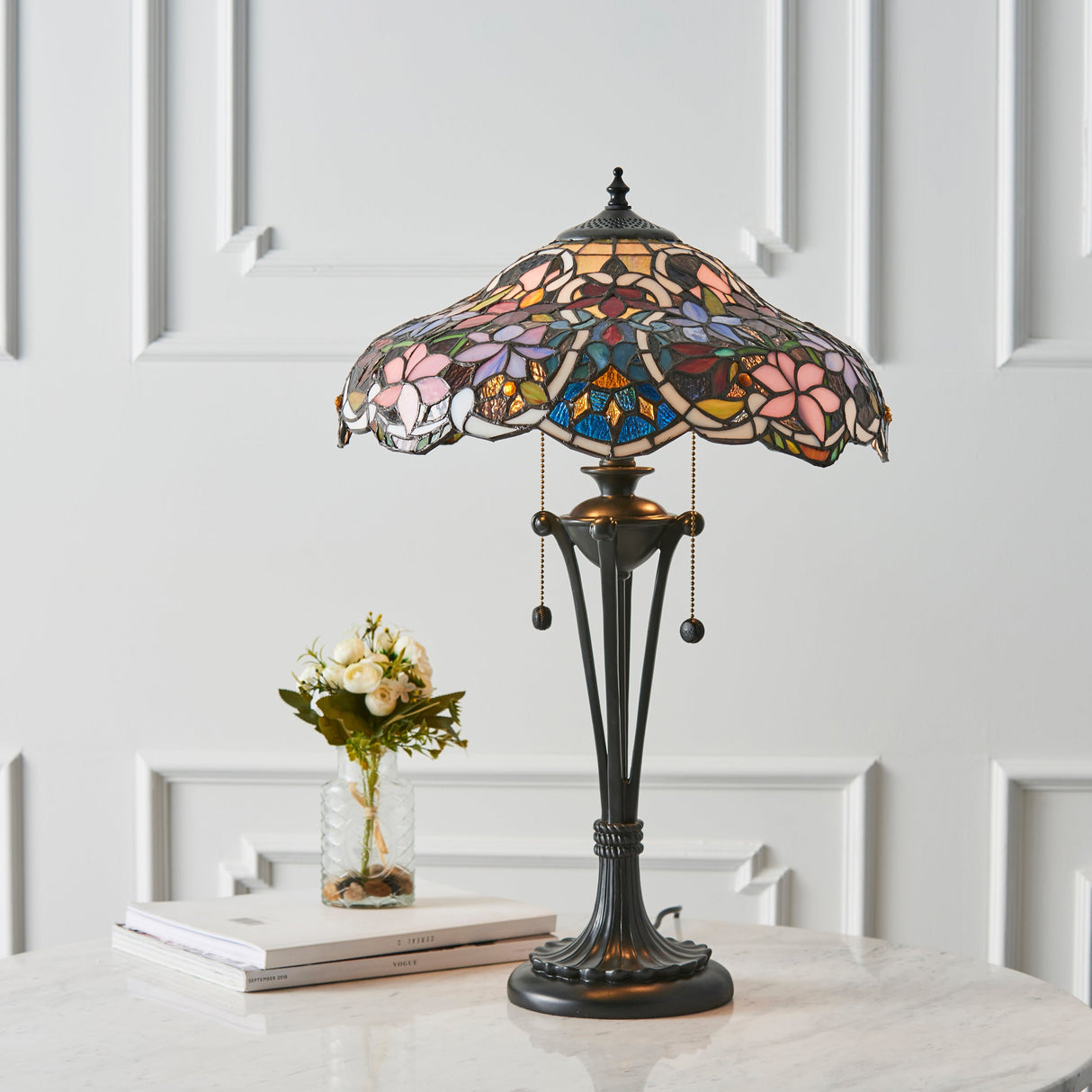 Tiffany Sullivan Medium Table Lamp –  from Amos Lighting + Home