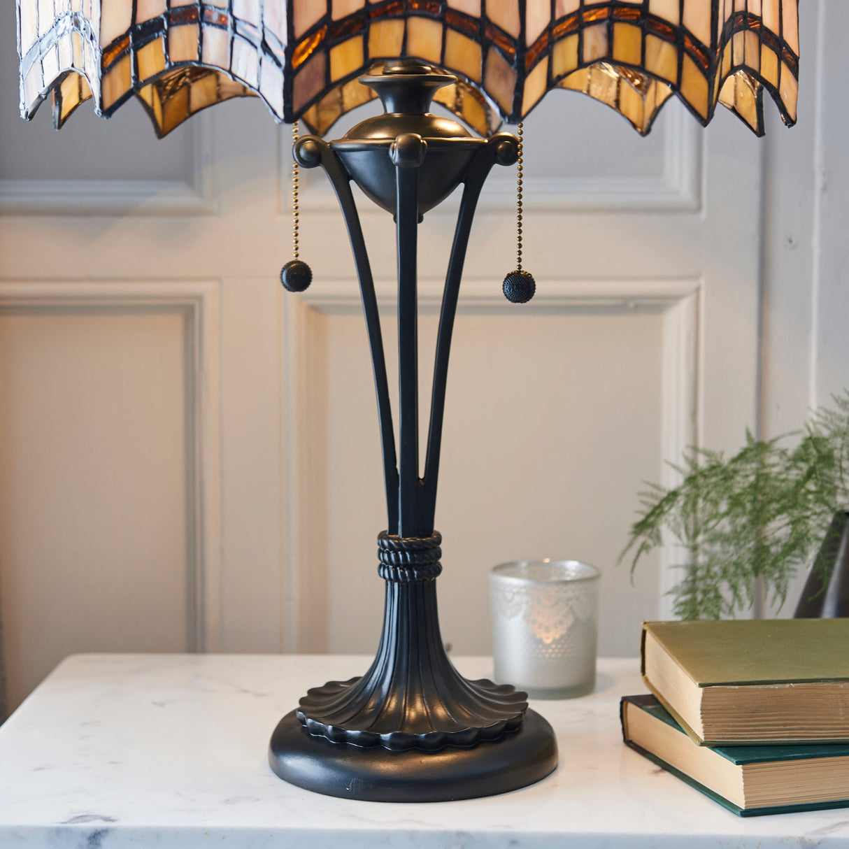 Tiffany Vesta Medium Table Lamp –  from Amos Lighting + Home