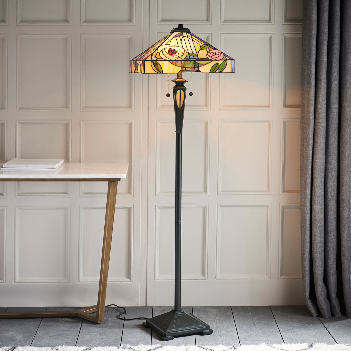 Tiffany Willow Floor Lamp –  from Amos Lighting + Home