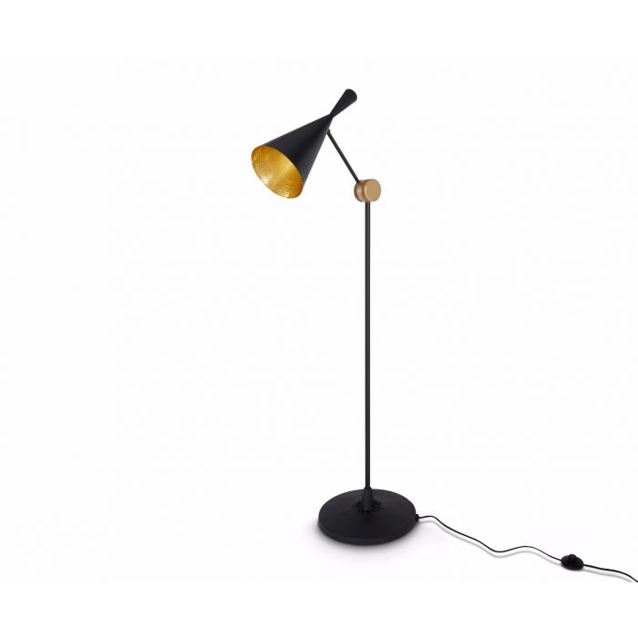 Tom Dixon Beat Floor Black –  from Amos Lighting + Home