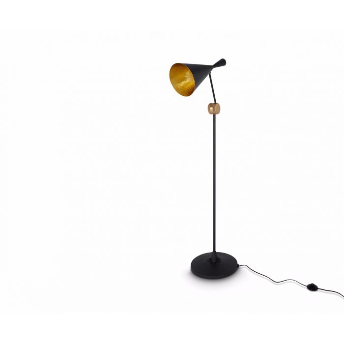 Tom Dixon Beat Floor Black –  from Amos Lighting + Home