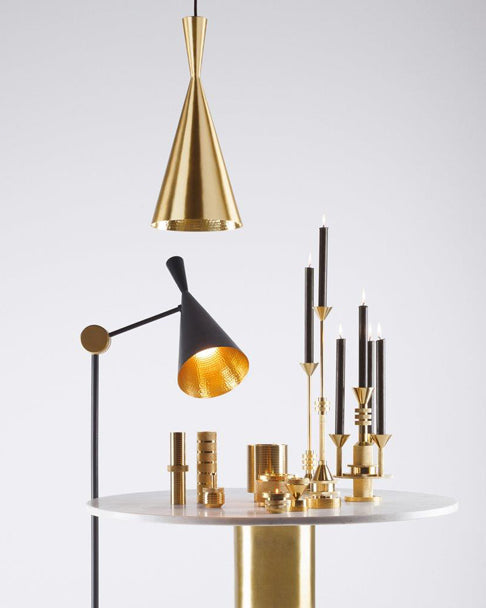 Tom Dixon Beat Floor Brass –  from Amos Lighting + Home