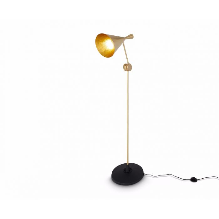 Tom Dixon Beat Floor Brass –  from Amos Lighting + Home