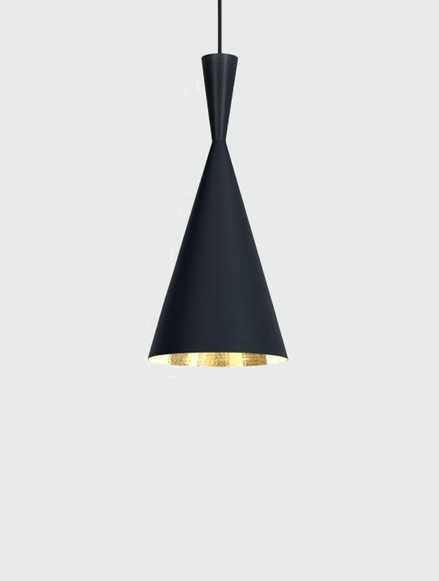 Tom Dixon Beat Tall LED Pendant - Black –  from Amos Lighting + Home