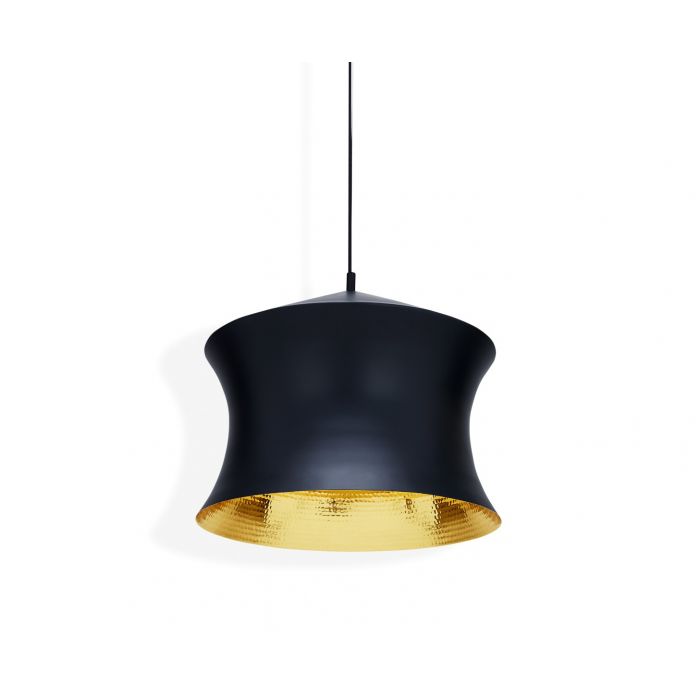 Tom Dixon Beat Waist Pendant LED Black –  from Amos Lighting + Home