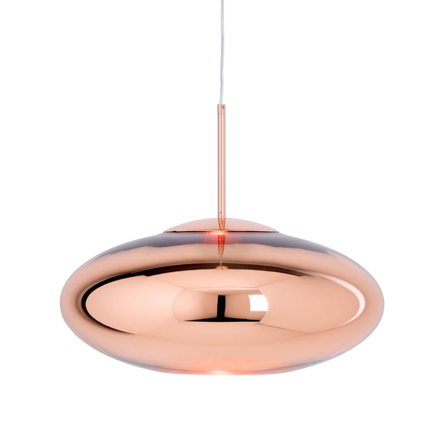 Tom Dixon Copper Pendant LED Wide –  from Amos Lighting + Home