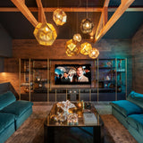 Tom Dixon Etch Brass Pendant –  from Amos Lighting + Home