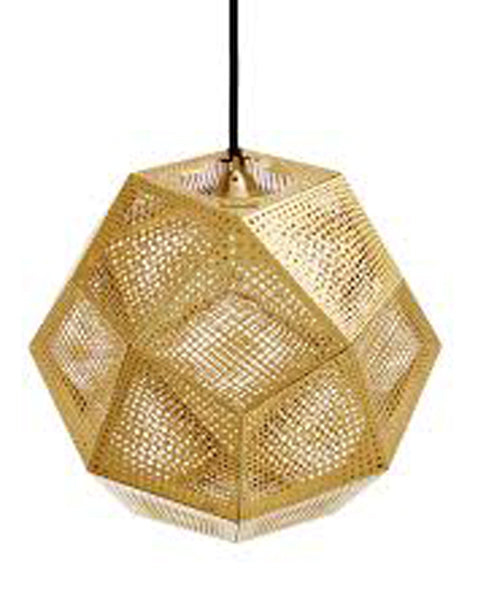 Tom Dixon Etch Brass Pendant –  from Amos Lighting + Home