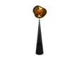 Tom Dixon Melt Cone Fat LED Floor Lamp Gold –  from Amos Lighting + Home