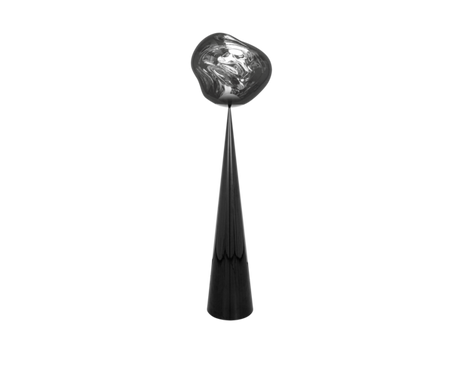 Tom Dixon Melt Cone Fat LED Floor Lamp Silver –  from Amos Lighting + Home