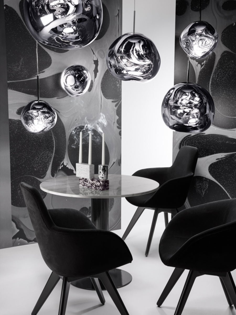 Tom Dixon Melt LED Large Chrome –  from Amos Lighting + Home