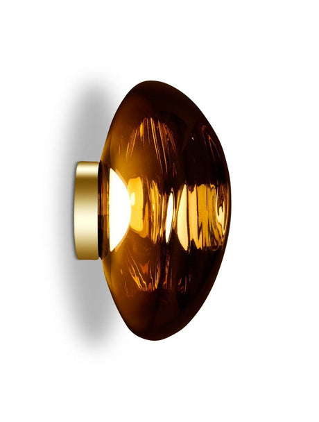 Tom Dixon Melt LED Surface Light Gold –  from Amos Lighting + Home