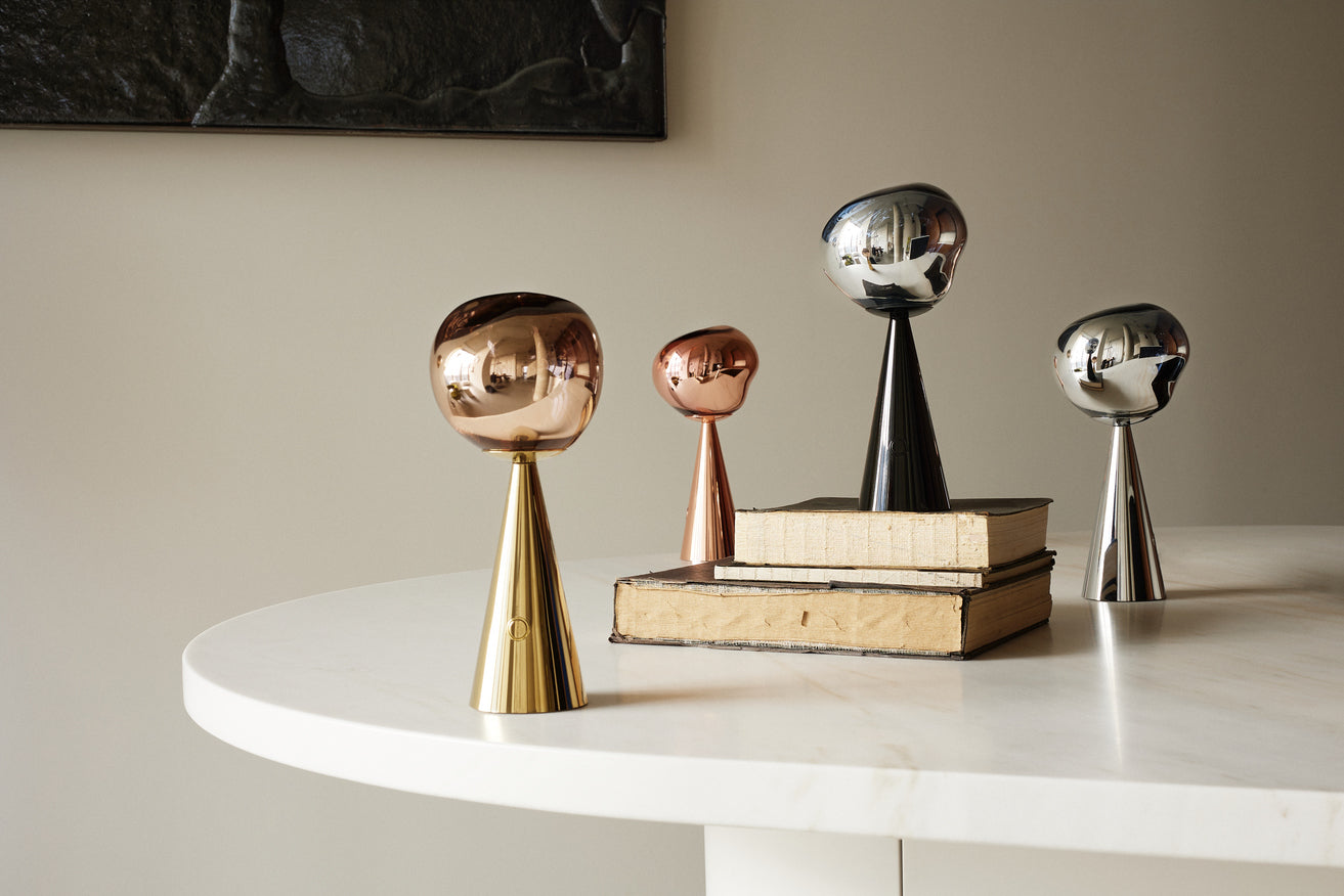 Tom Dixon Melt Portable Copper - Rechargeable Designer Table Lamp