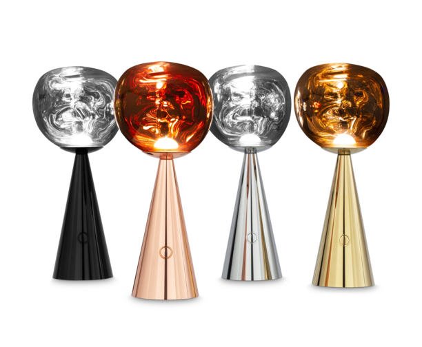 Tom Dixon Melt Portable Rechargeable Table Lamp Copper –  from Amos Lighting + Home