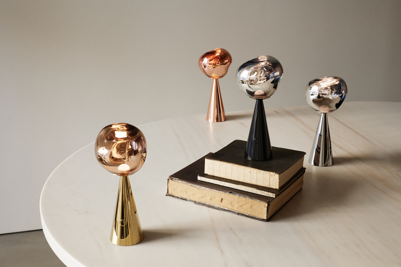 その他 TOM DIXON /MELT TABLE COPPER Melt Table Light in Polished Copper Polycarbonate | Tom Dixon