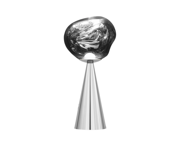 Tom Dixon Melt Portable Rechargeable Table Lamp Silver –  from Amos Lighting + Home