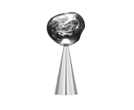 Tom Dixon Melt Portable Rechargeable Table Lamp Silver –  from Amos Lighting + Home