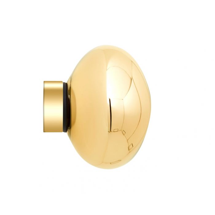 Tom Dixon Mini Melt Surface LED Gold –  from Amos Lighting + Home