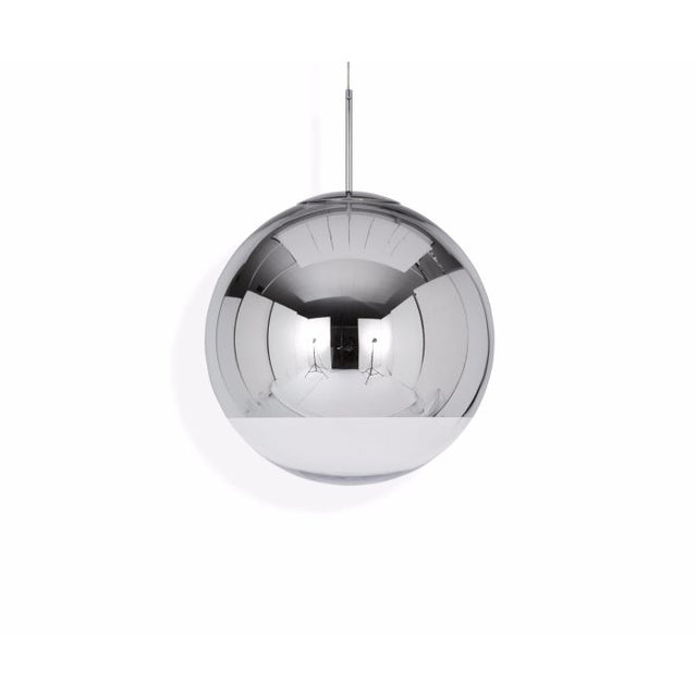 Tom Dixon Mirror Ball Pendant Chrome 50cm –  from Amos Lighting + Home