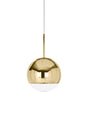 Tom Dixon Mirror Ball Pendant Gold 25cm –  from Amos Lighting + Home