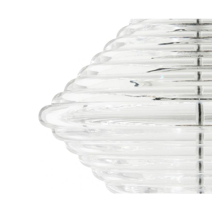 Tom Dixon Press Cone Pendant Clear –  from Amos Lighting + Home