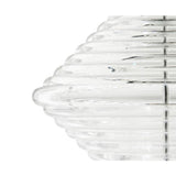 Tom Dixon Press Cone Pendant Clear –  from Amos Lighting + Home