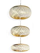 Tom Dixon Spring Brass Pendant Large –  from Amos Lighting + Home