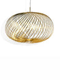 Tom Dixon Spring Brass Pendant Large –  from Amos Lighting + Home