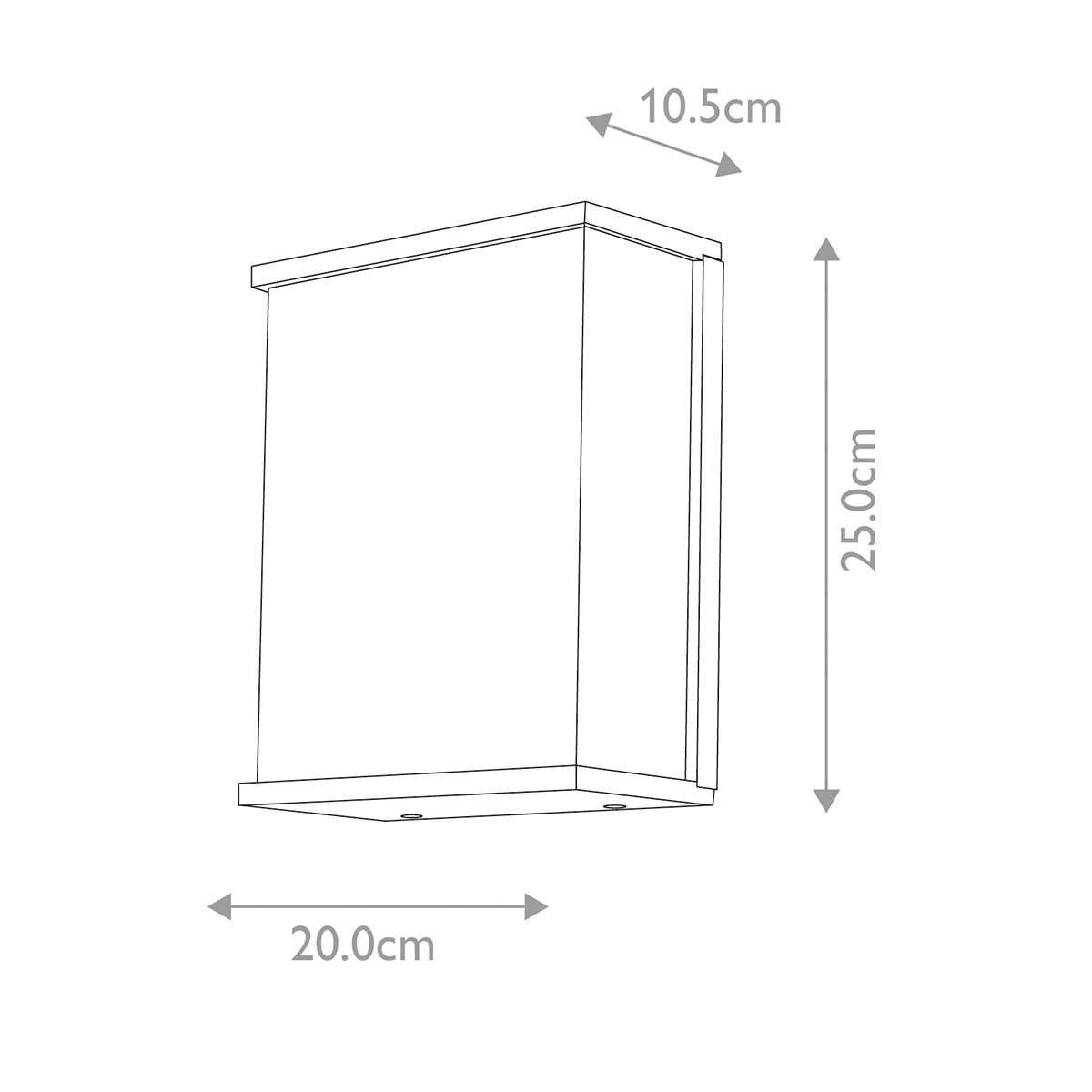 Elstead Torsten 1 Light Large Wall Light