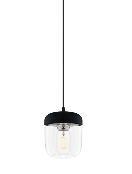 Umage Acorn Black & Polished Steel –  from Amos Lighting + Home