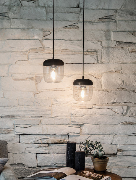 Umage Acorn Black & Polished Steel –  from Amos Lighting + Home