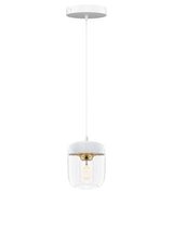 Umage Acorn White & Polished Brass –  from Amos Lighting + Home