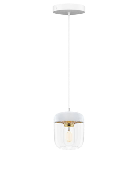 Umage Acorn White & Polished Brass –  from Amos Lighting + Home