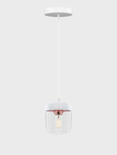 Umage Acorn White & Polished Copper –  from Amos Lighting + Home