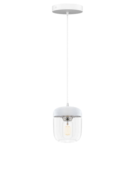 Umage Acorn White & Polished Steel –  from Amos Lighting + Home