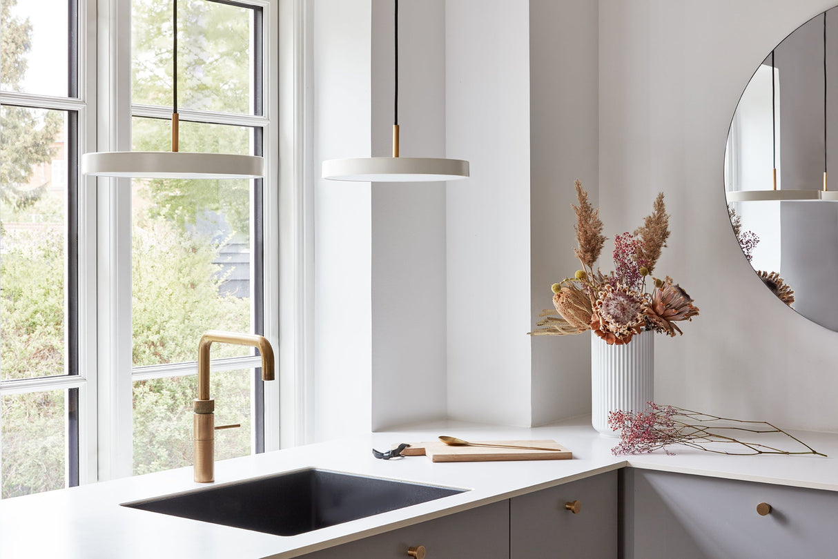 Umage Asteria Mini Pendant-Brass Top –  from Amos Lighting + Home