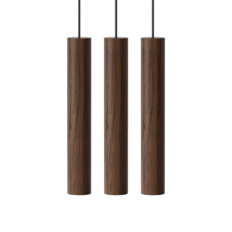 Umage Chimes Cluster 3 Pendant, Dark Oak –  from Amos Lighting + Home