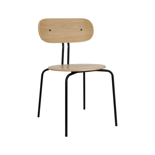 Umage Curious Oak Chair Black Powder Coated Legs –  from Amos Lighting + Home
